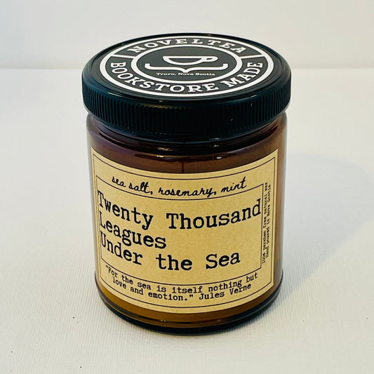 Twenty Thousand Leagues Under the Sea -  Sea Salt & Rosemary Scented Candle