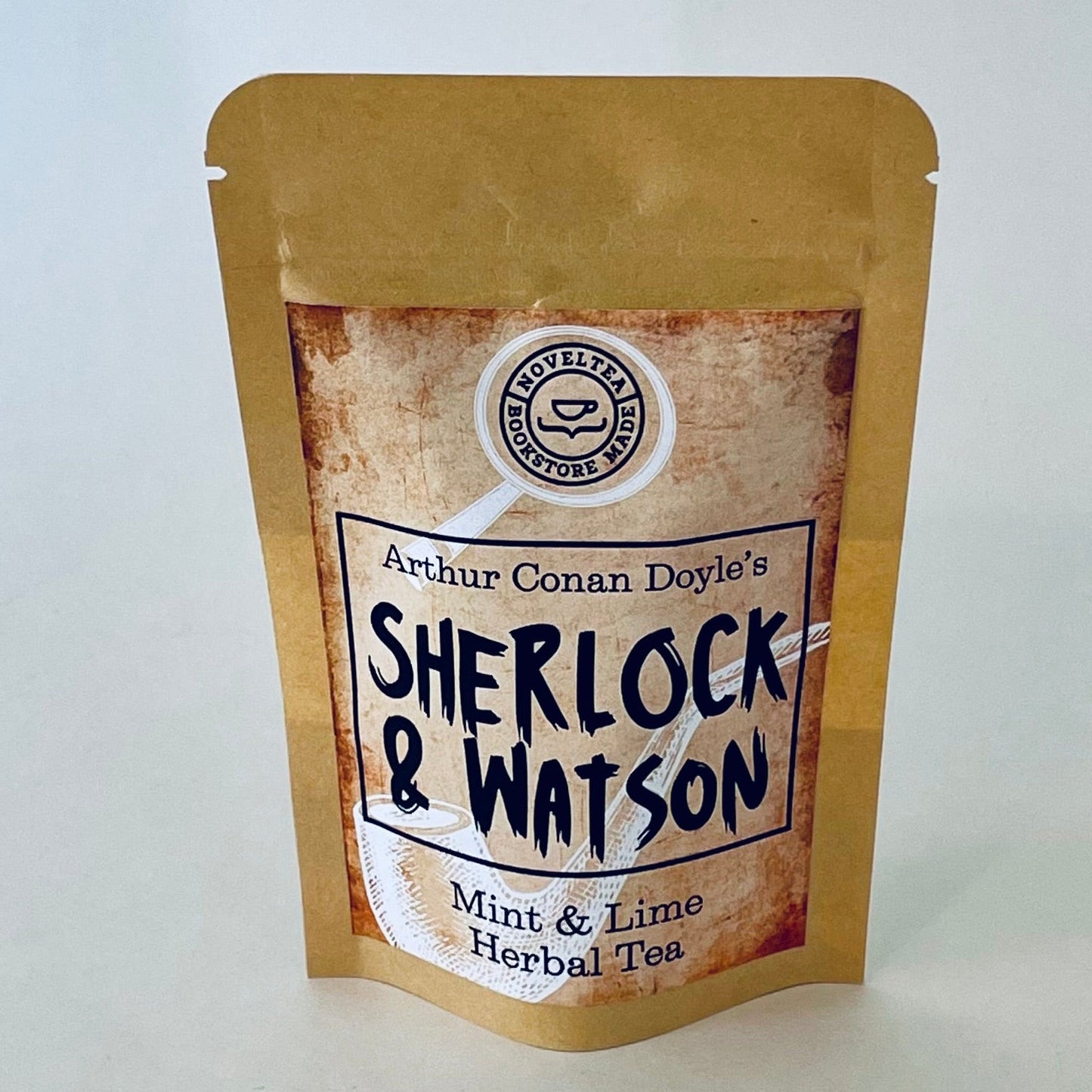 Sherlock and Watson Crime Inspired - Lime and Mint HERBAL TEA