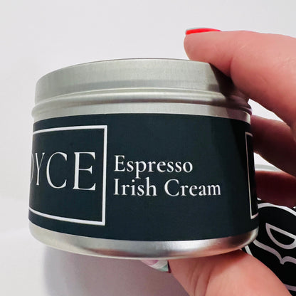 James Joyce - Espresso & Irish Cream Scented  Black Label Candle