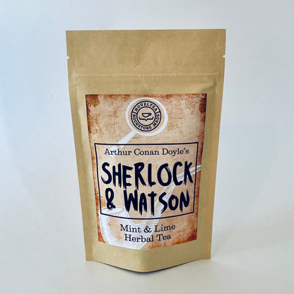 Sherlock and Watson Crime Inspired - Lime and Mint HERBAL TEA