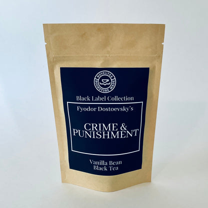 Crime and Punishment Inspired - Vanilla Bean Loose Leaf BLACK TEA