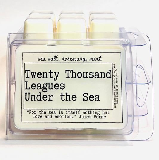 Twenty Thousand Leagues Under the Sea Soy Wax Melt - Sea Salk & Mint