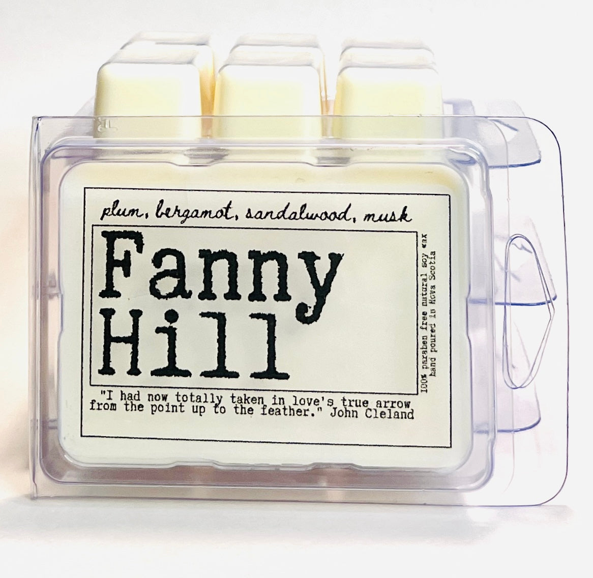 Fanny Hill Soy Wax Melt - Plum, Sandalwood & Musk