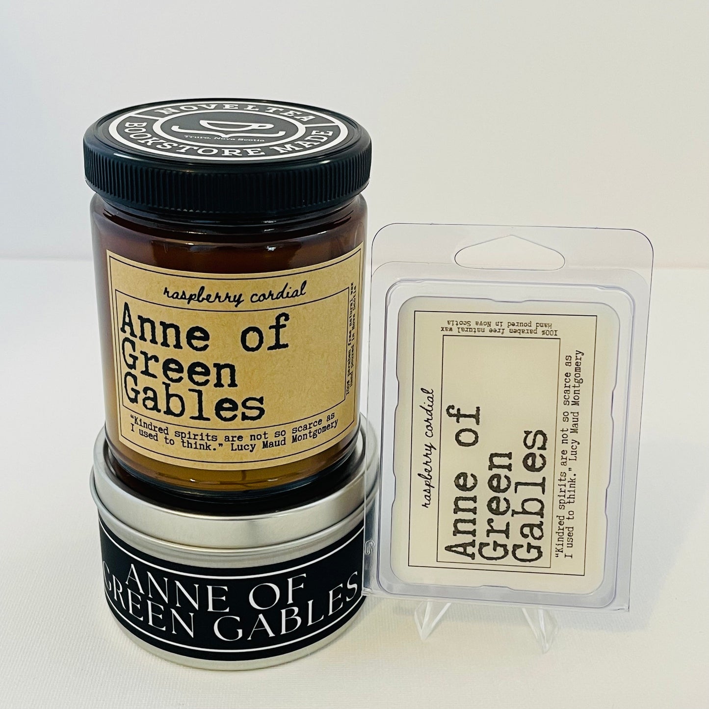 Anne of Green Gables - Raspberry Cordial Scented Candle Jar