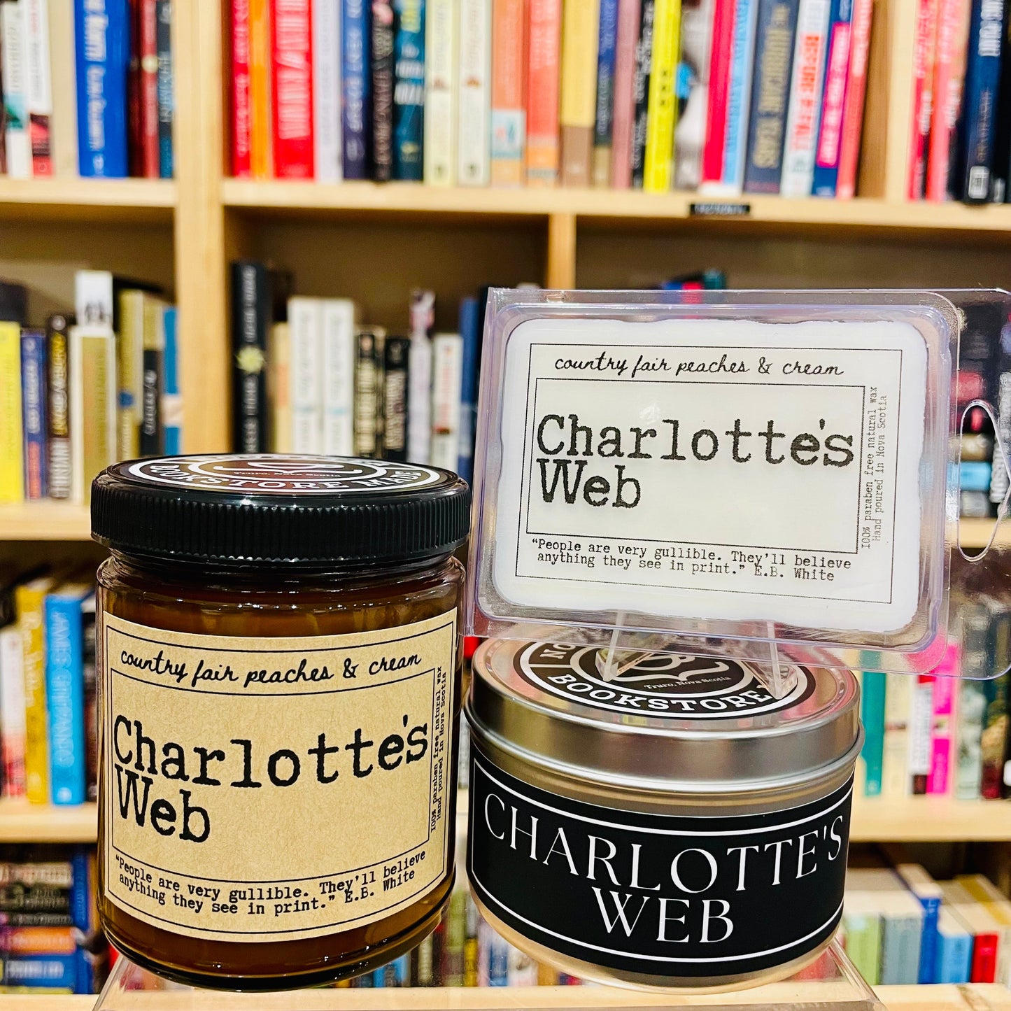 Charlotte's Web Soy Wax Melt - Peaches & Cream