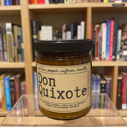 Don Quixote - Rooibos Saffron Scented Candle Jar