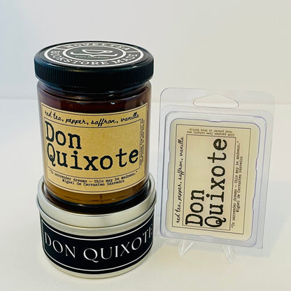 Don Quixote - Rooibos Saffron Scented Black Label Candle