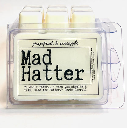 Mad Hatter Soy Wax Melt - Grapefruit & Pineapple