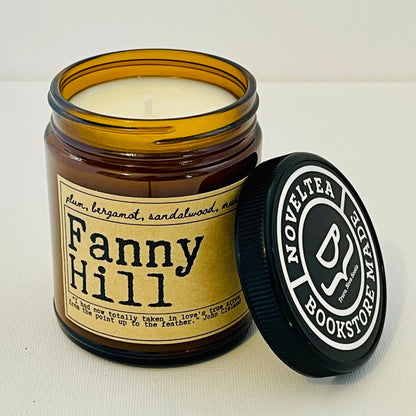 Fanny Hill - Sensual Amber Scented Candle Jar