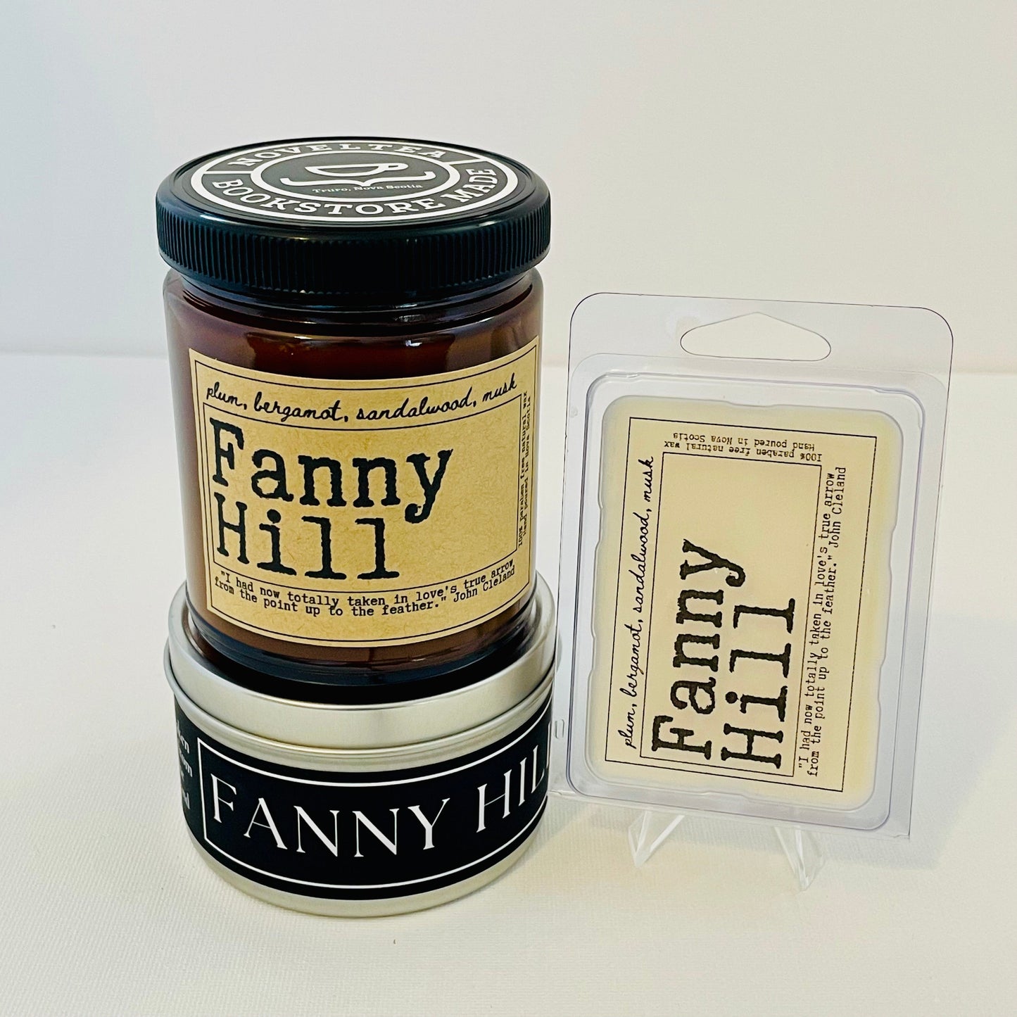 Fanny Hill - Sensual Amber Scented Black Label Candle