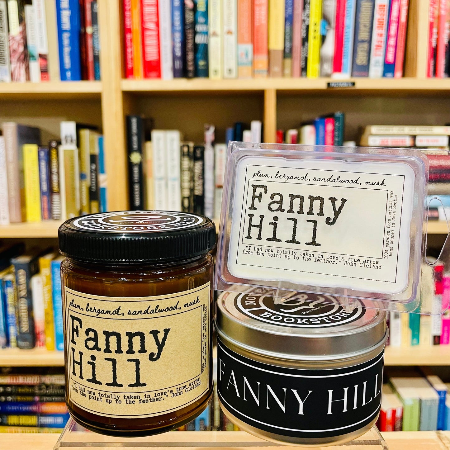 Fanny Hill - Sensual Amber Scented Black Label Candle