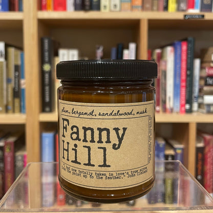 Fanny Hill - Sensual Amber Scented Candle Jar