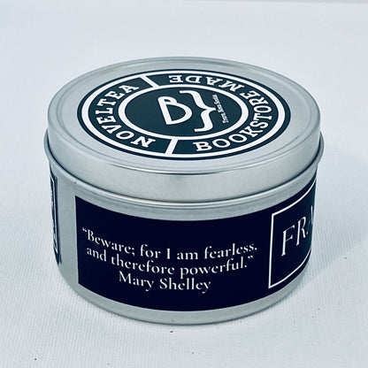 Frankenstein - Teakwood & Smoke Scented Black Label Candle