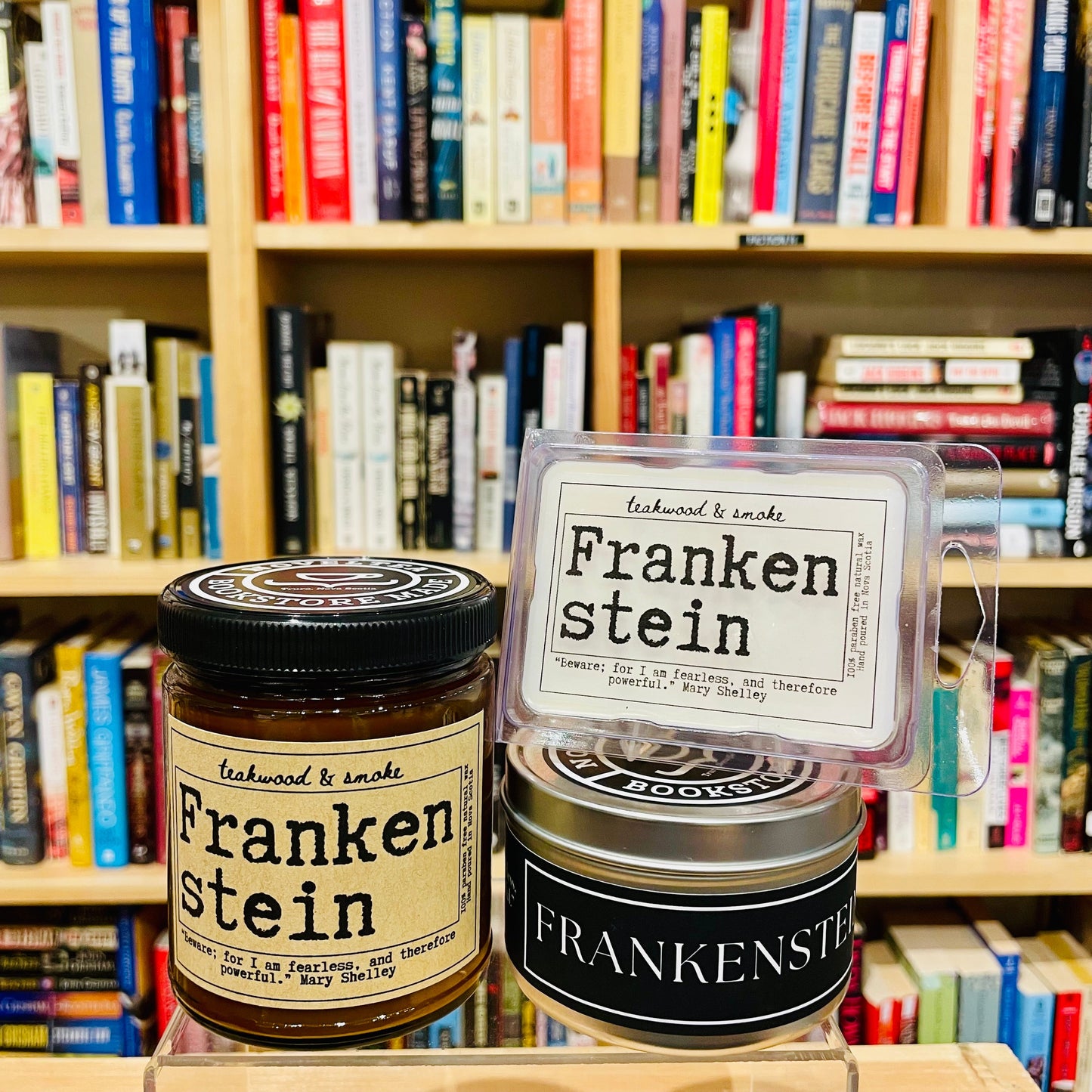 Frankenstein - Teakwood & Smoke Candle Jar