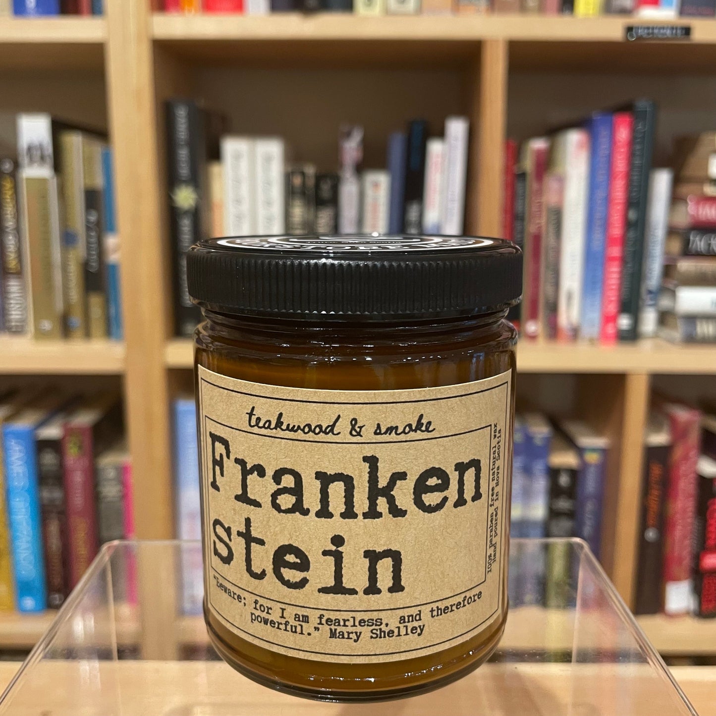 Frankenstein - Teakwood & Smoke Candle Jar