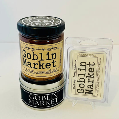 Goblin Market - Berry Scented Black Label Candle