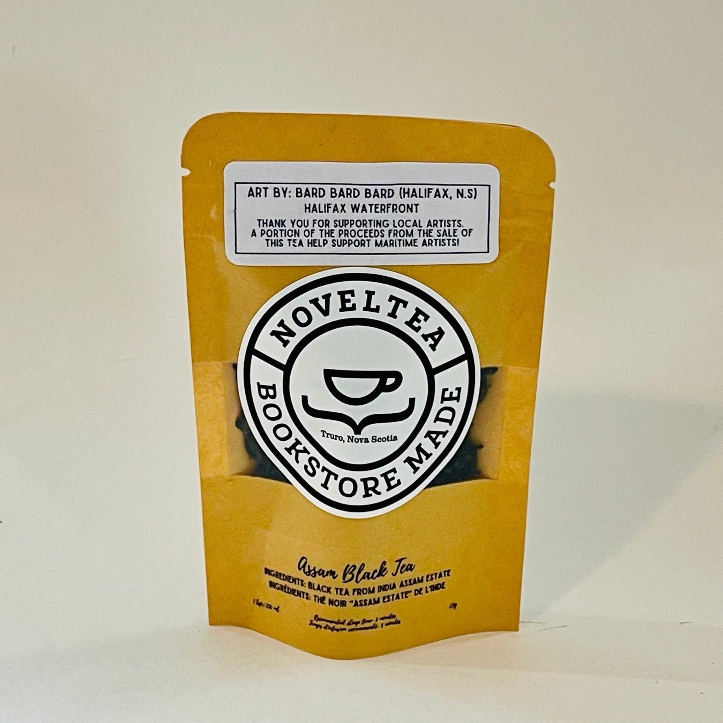 Artist Label | Bluenose Schooner - Peppermint Ginger HERBAL TEA