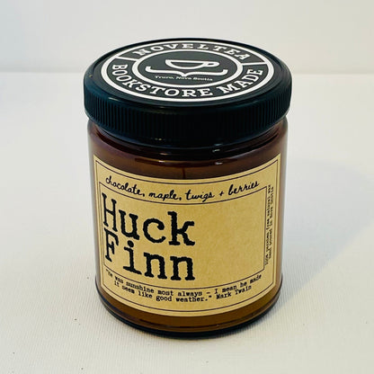 Huck Finn - Chocolate & Maple Scented Candle Jar