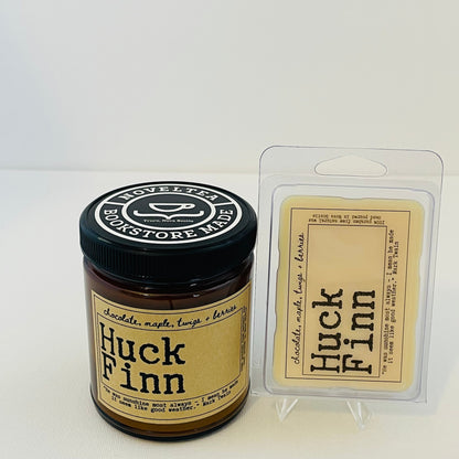 Huck Finn - Chocolate & Maple Scented Candle Jar