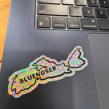 Bluenoser Holographic Vinyl Sticker