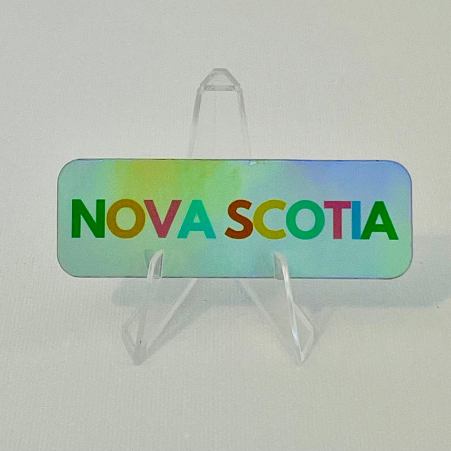 Nova Scotia Hollographic Vinyl Sticker