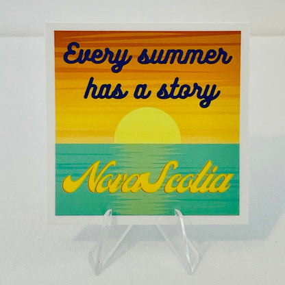 Every Summer Has a Story Vinyl Sticker