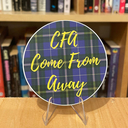 CFA: Come From Away - Vinyl Sticker