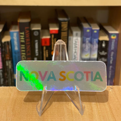 Nova Scotia Hollographic Vinyl Sticker