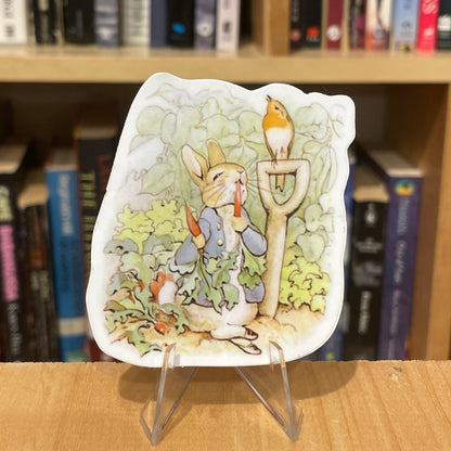 Peter Rabbit by Beatrix Potter - Book Theme Vinyl Sticker