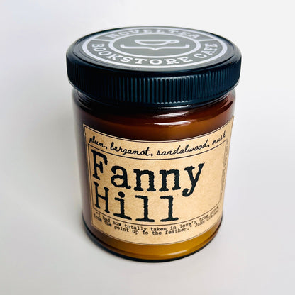 Fanny Hill - Sensual Amber Scented Candle Jar