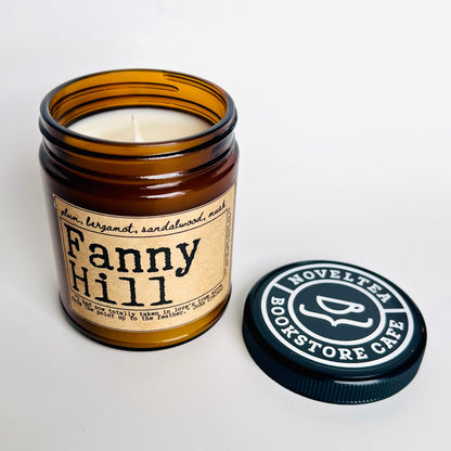 Fanny Hill - Sensual Amber Scented Candle Jar