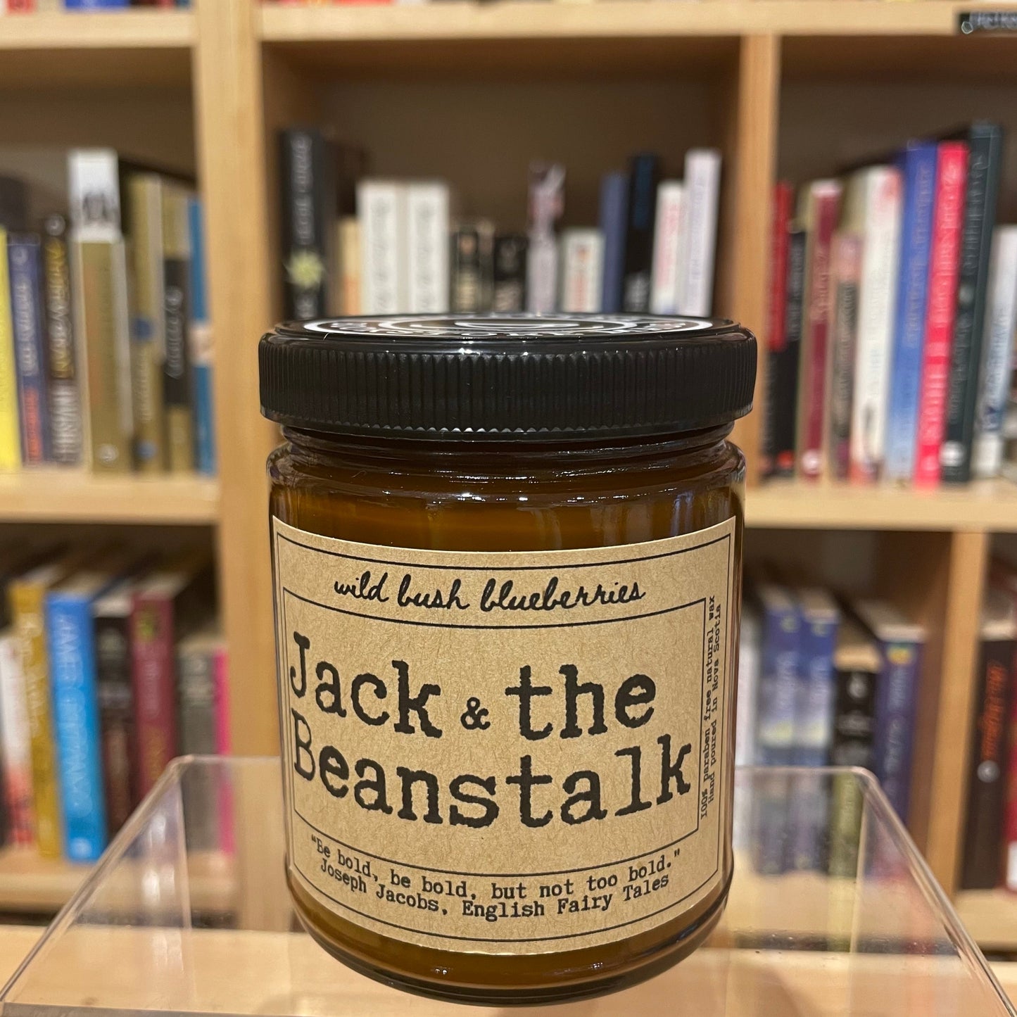 Jack and Beanstalk - Blueberry Scented Candle Jar