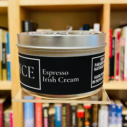 James Joyce - Espresso & Irish Cream Scented  Black Label Candle