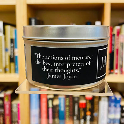 James Joyce - Espresso & Irish Cream Scented  Black Label Candle