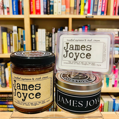 James Joyce - Espresso & Irish Cream Scented  Black Label Candle