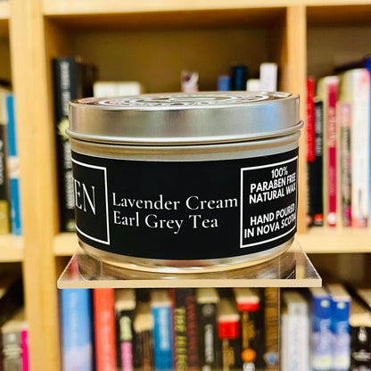 Jane Austen -  Lavender & Earl Grey Scented Black Label Candle