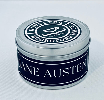 Jane Austen -  Lavender & Earl Grey Scented Black Label Candle