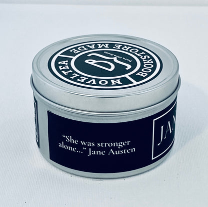 Jane Austen -  Lavender & Earl Grey Scented Black Label Candle