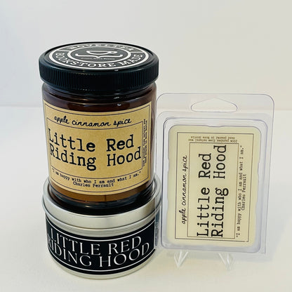 Little Red Riding Hood - Apple Spice Candle Jar