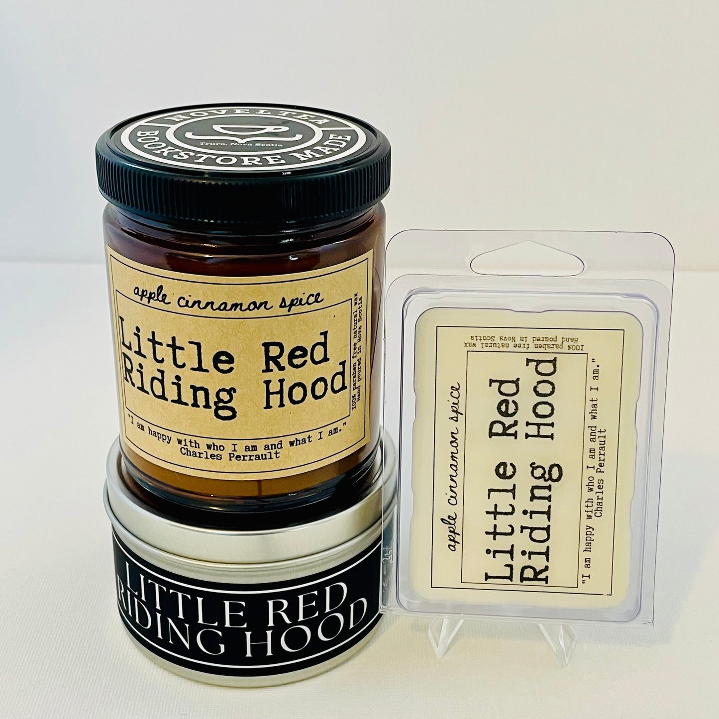 Little Red Riding Hood  - Apple Spice Scented Black Label Candle