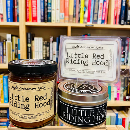 Little Red Riding Hood  - Apple Spice Scented Black Label Candle