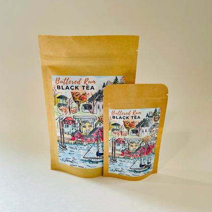 Artist Label | Lunenburg Waterfront - Buttered Rum  BLACK TEA