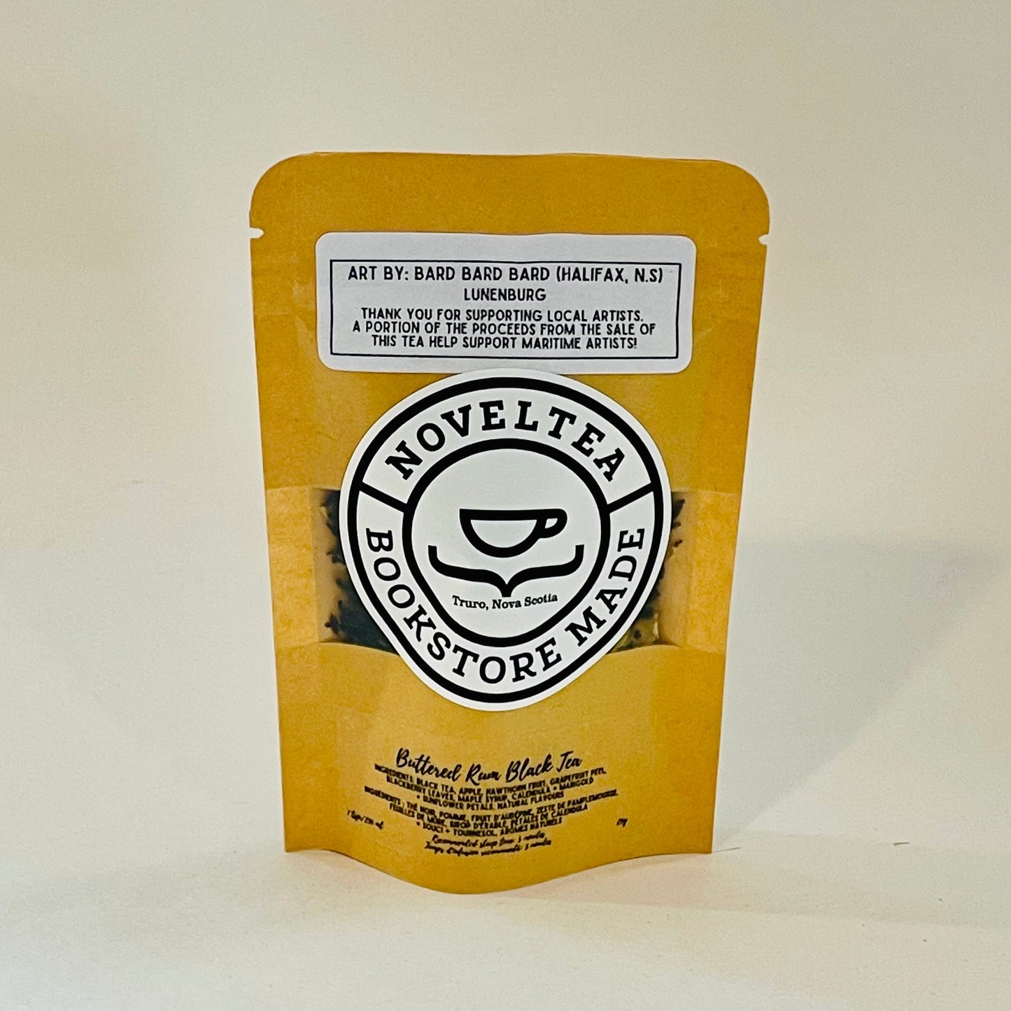 Artist Label | Lunenburg Waterfront - Buttered Rum  BLACK TEA