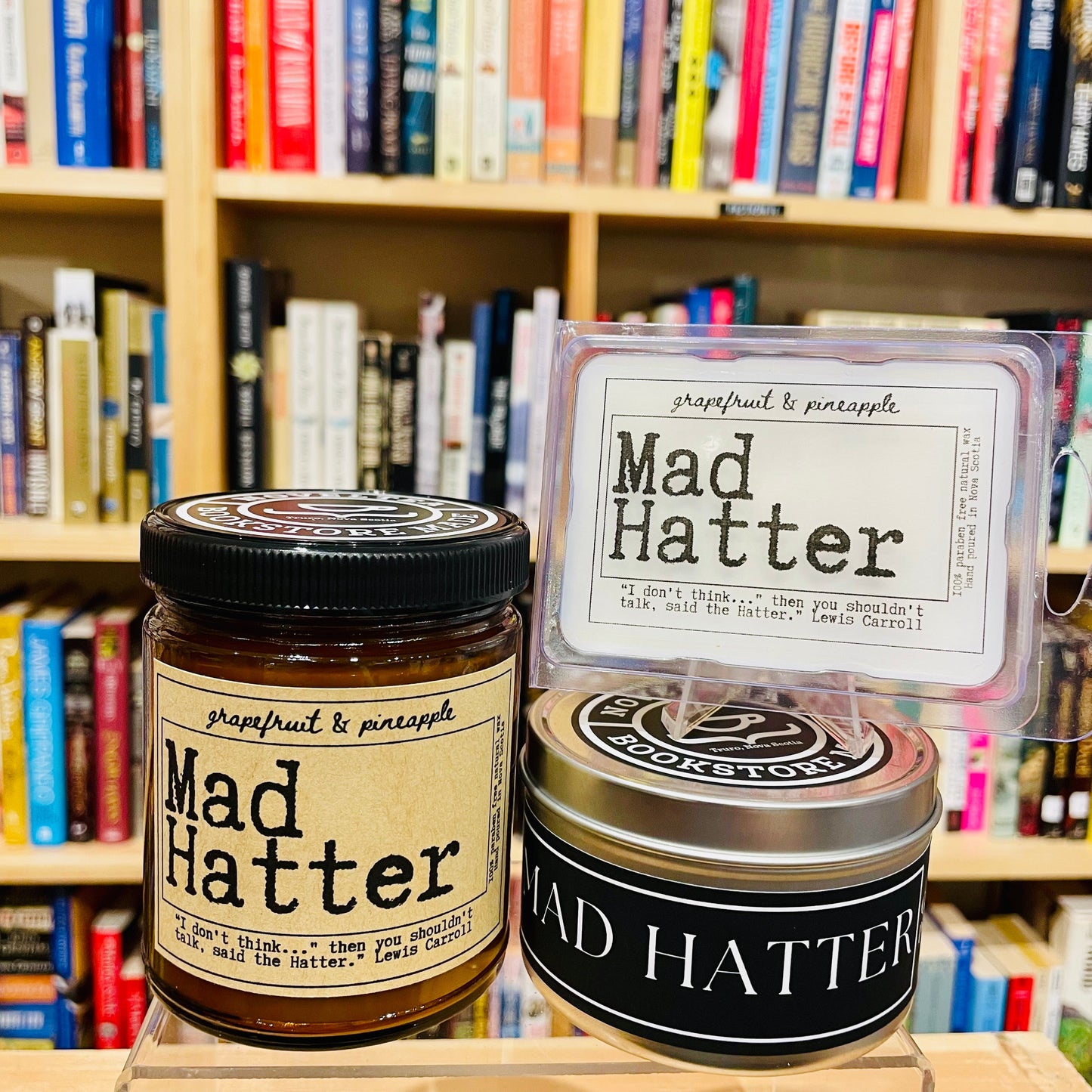 Mad Hatter - Grapefruit & Pineapple Scented Black Label Candle