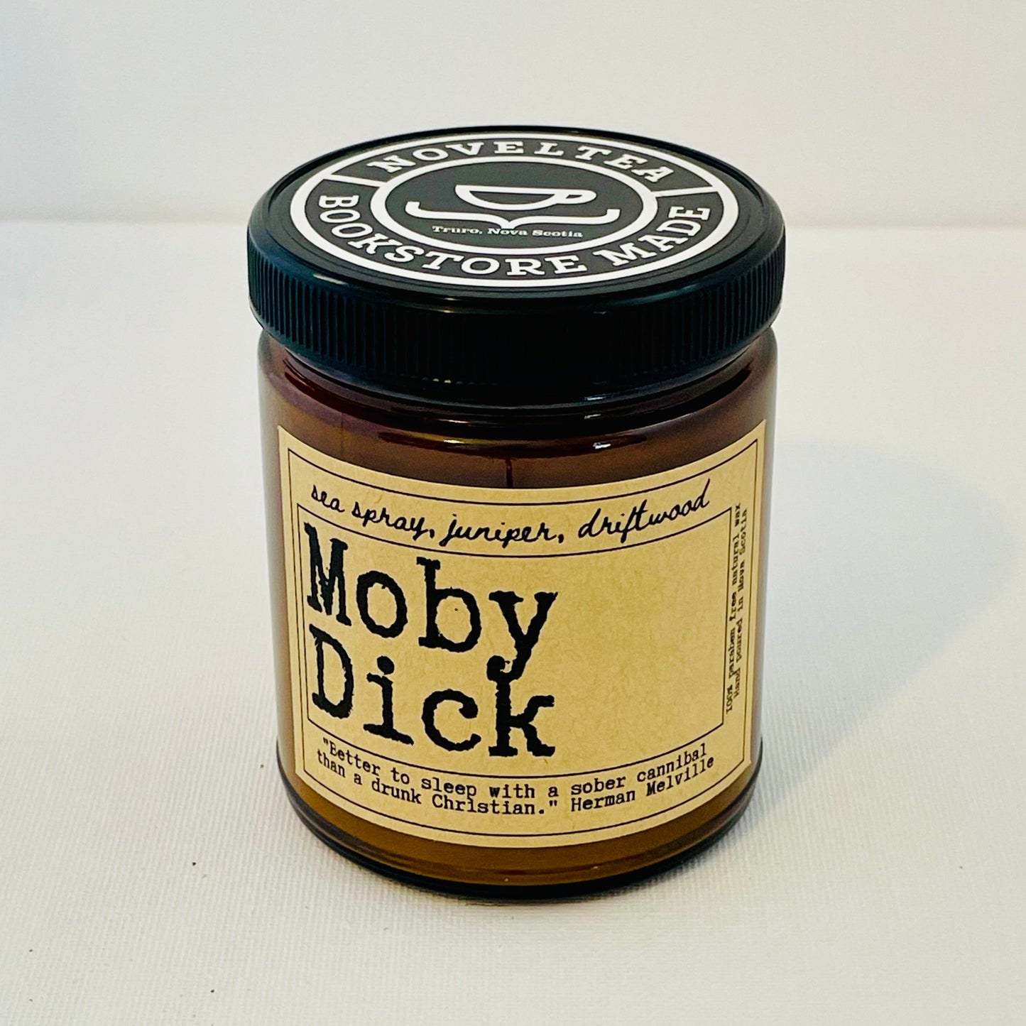 Moby Dick - Sea Spray & Driftwood Scented Candle Jar