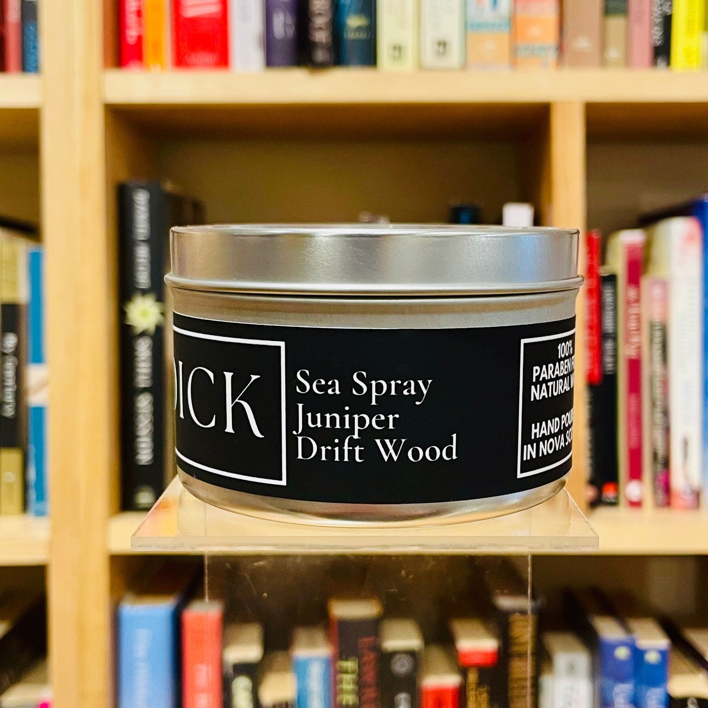 Moby Dick - Sea Spray & Driftwood Scented Black Label Candle