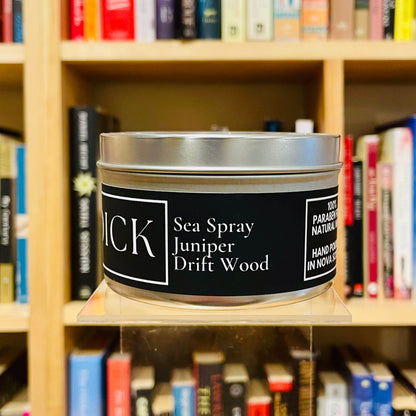 Moby Dick - Sea Spray & Driftwood Scented Black Label Candle