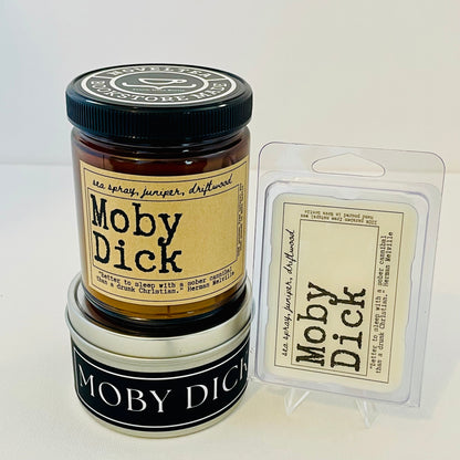 Moby Dick Soy Wax Melt - Sea Spray & Driftwood