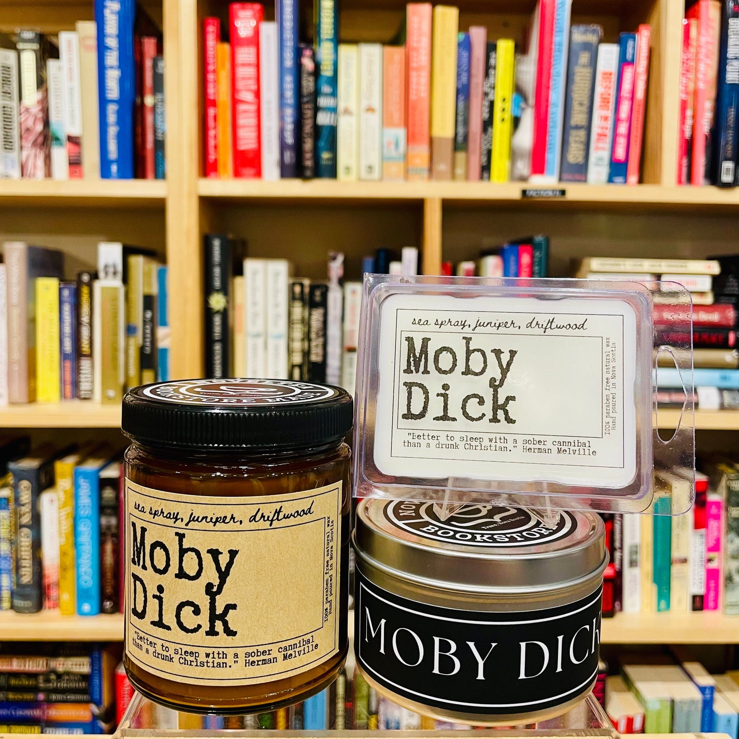 Moby Dick - Sea Spray & Driftwood Scented Black Label Candle