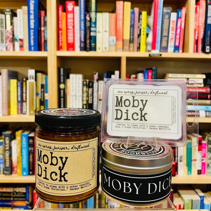 Moby Dick - Sea Spray & Driftwood Scented Black Label Candle